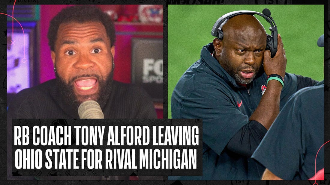 Ohio State RB coach Tony Alford leaving for rival Michigan: Who will replace him? | No. 1 CFB Show
