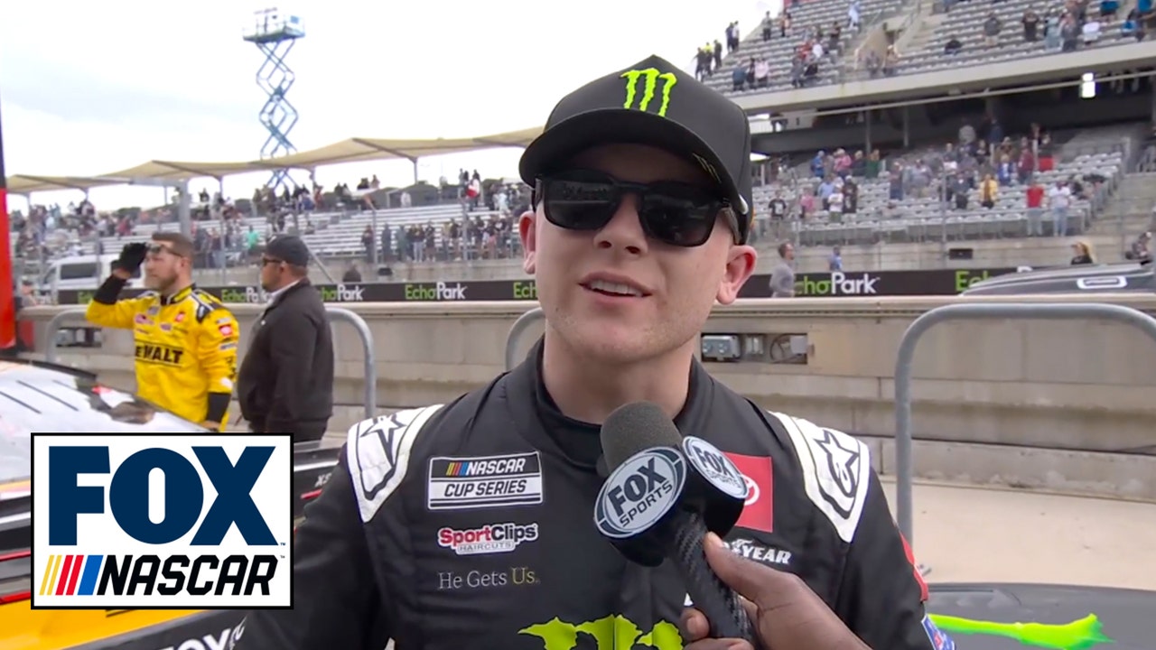 Ty Gibbs talks about his day at the Circuit of the Americas | NASCAR on FOX