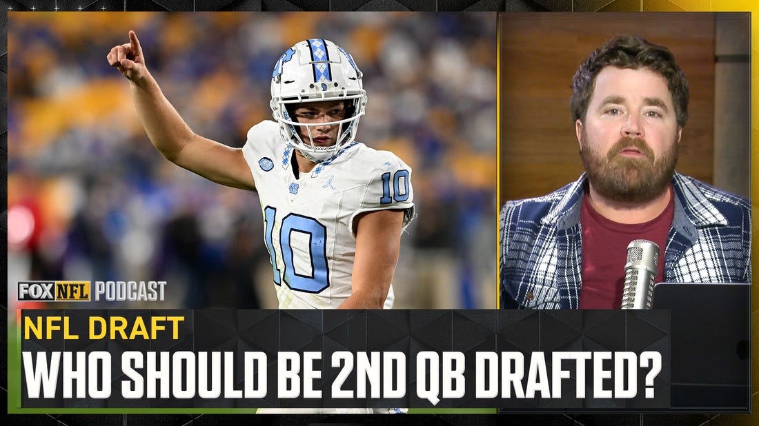 Who should be the 2nd QB drafted after Caleb Williams? | NFL on FOX Pod
