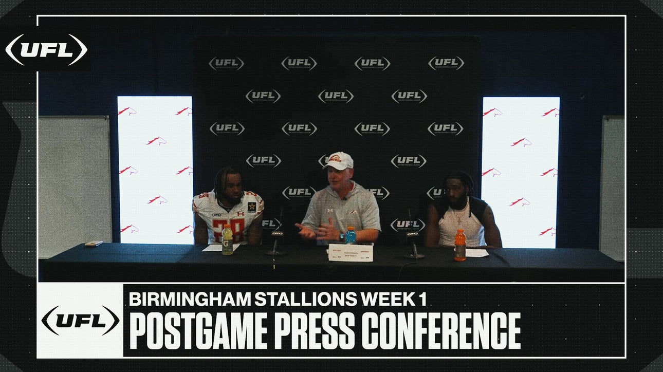 Birmingham Stallions Week 1 postgame press conference | United Football League