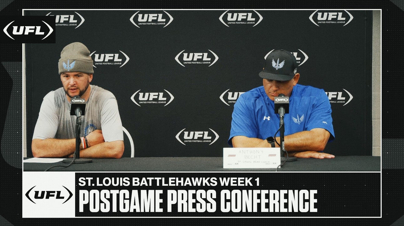 St. Louis Battlehawks Week 1 postgame press conference | United Football League