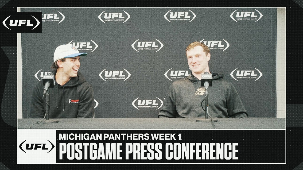 Michigan Panthers Week 1 postgame press conference | United Football League