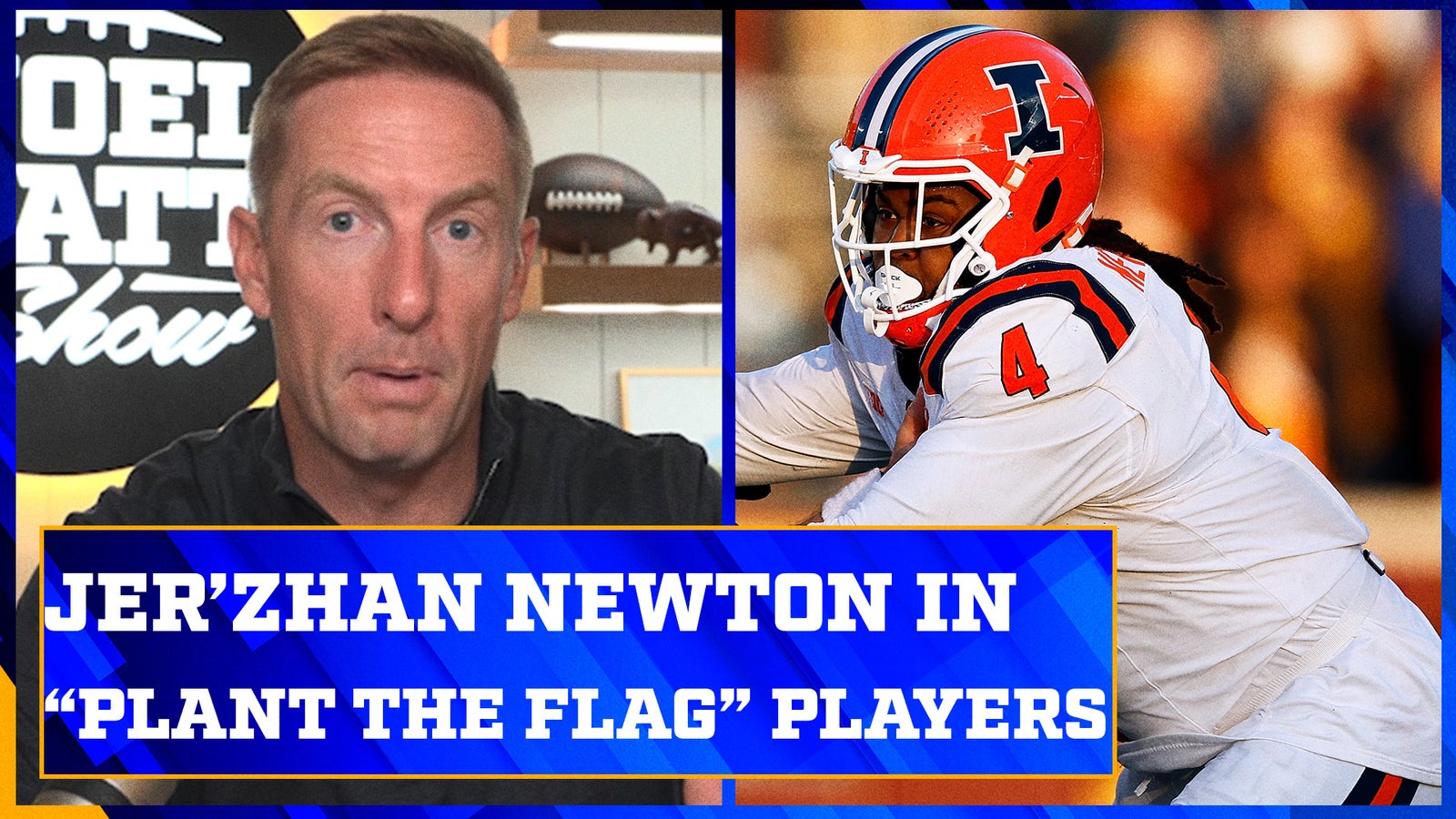 Jer'Zhan Newton & Byron Murphy in Joel Klatt's ‘plant the flag' players