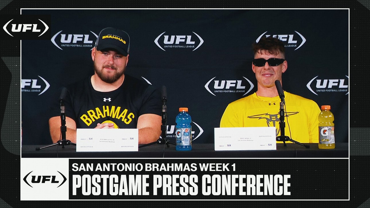 San Antonio Brahmas Week 1 postgame press conference | United Football League