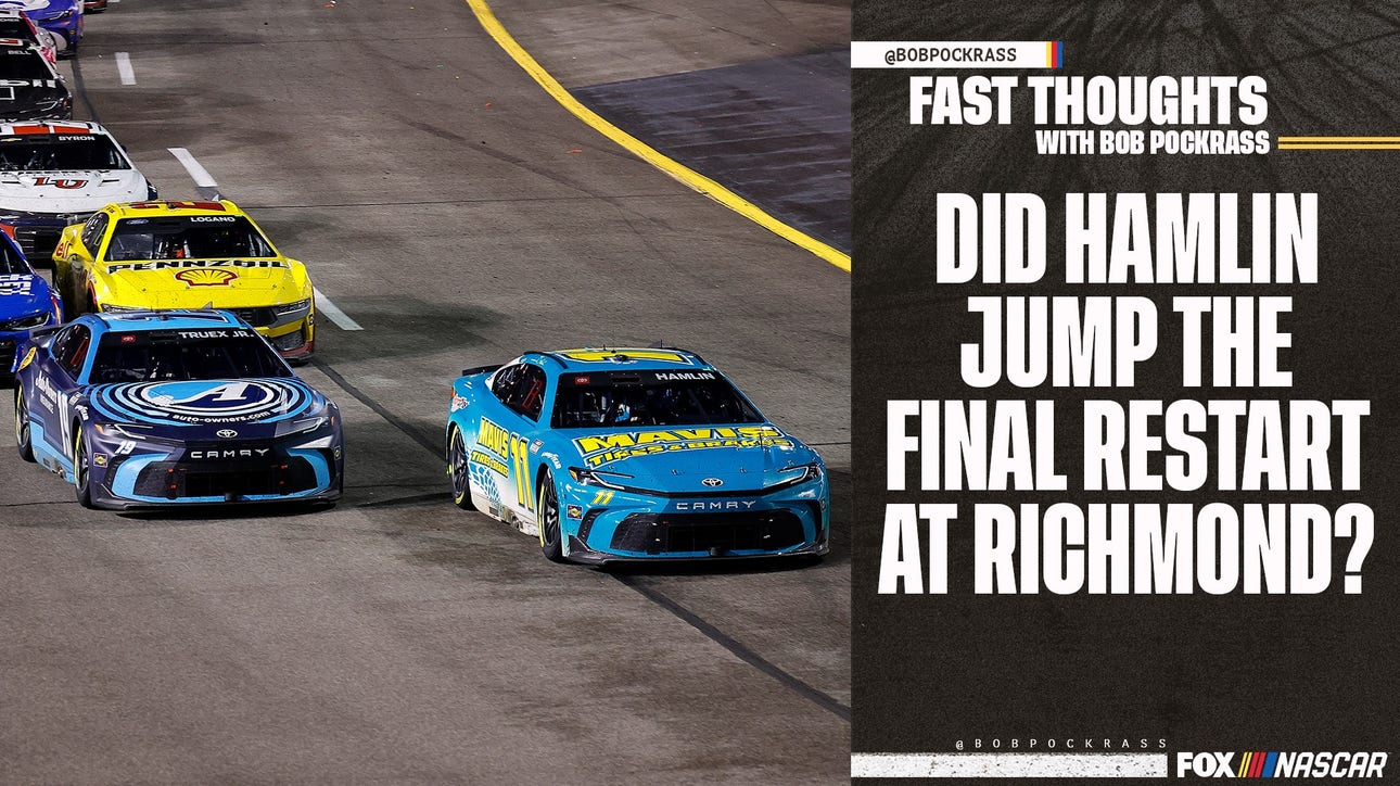 Did NASCAR make the right calls at the beginning and the end of the race at Richmond?