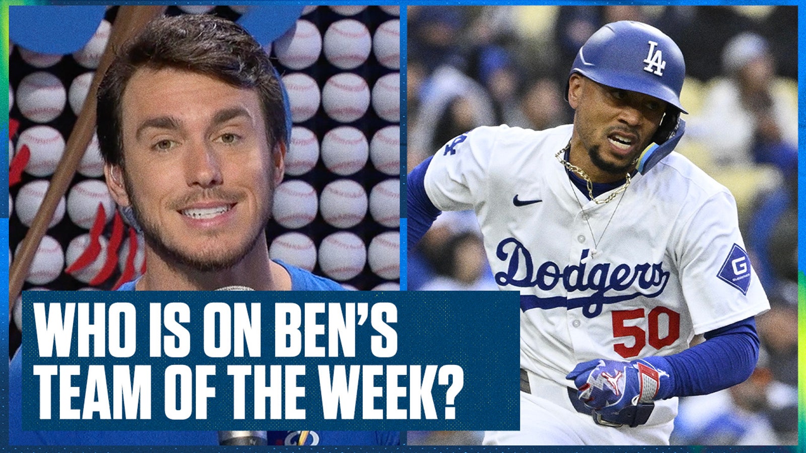 Dodgers' Mookie Betts leads Ben's Team of the Week