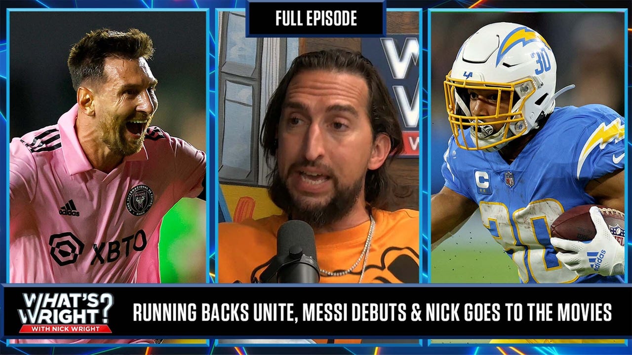 Running Backs Unite, Messi Debuts & Nick Goes to the Movies