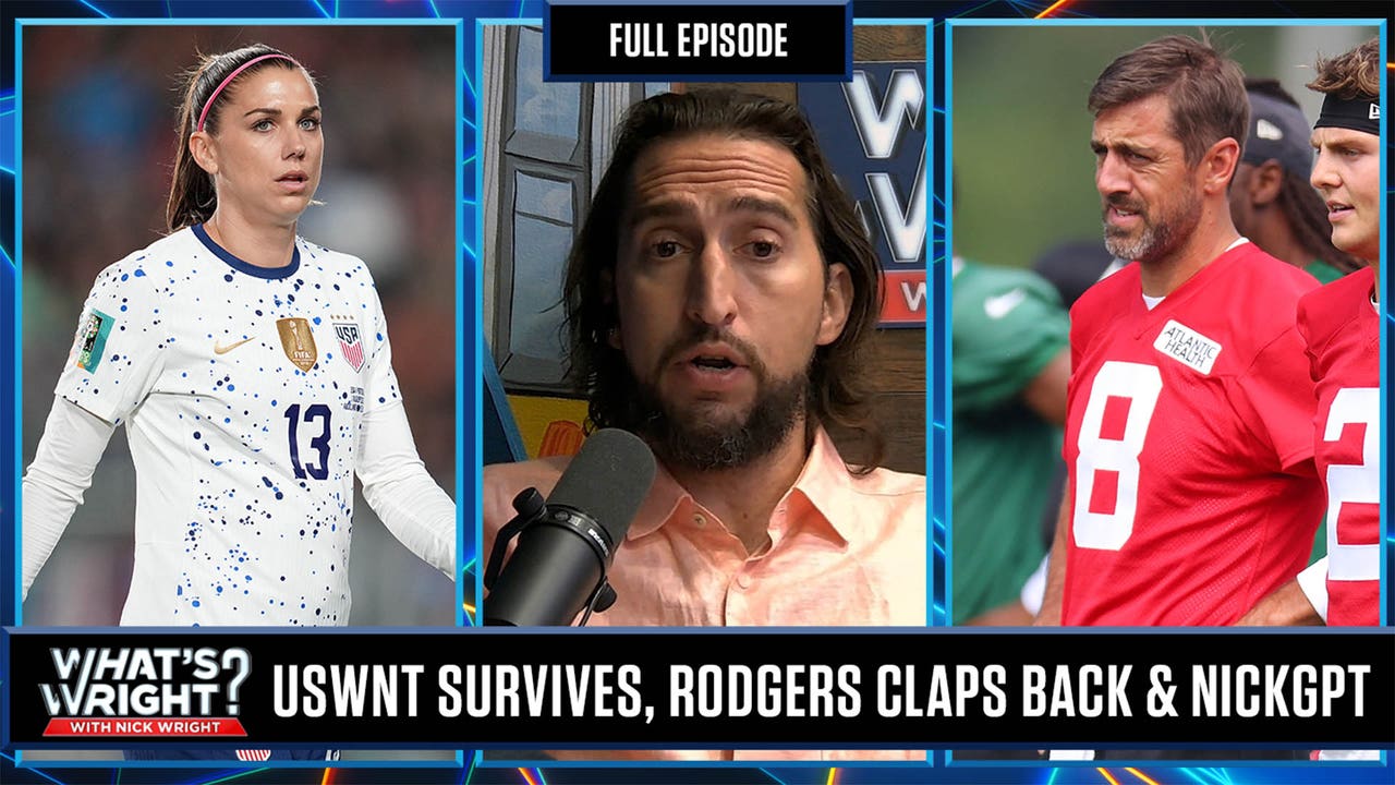 USWNT Survives, Rodgers Claps Back & NickGPT