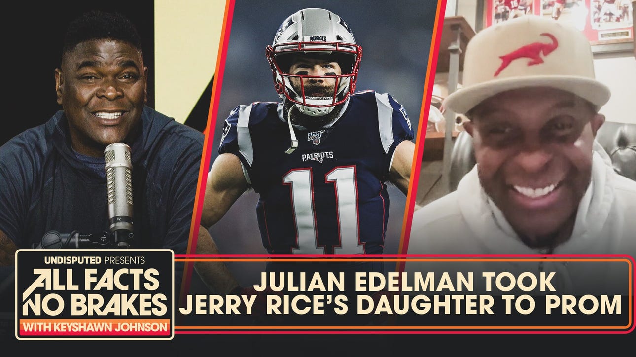 Jerry Rice's reaction to Julian Edelman taking his daughter to Prom | All Facts No Brakes