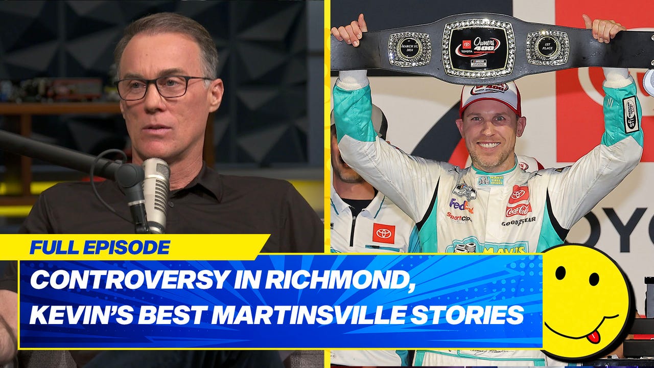 Denny Hamlin Wins in Richmond After Controversial Finish, Plus Kevin’s Stories f