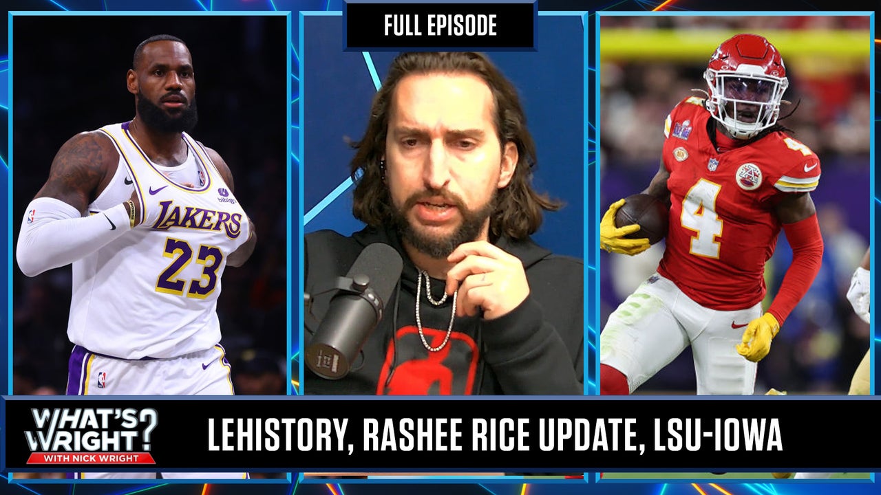 LeBron Breaks Record, Rashee Rice Reaction & Likely, Maybe, What If | What's Wri