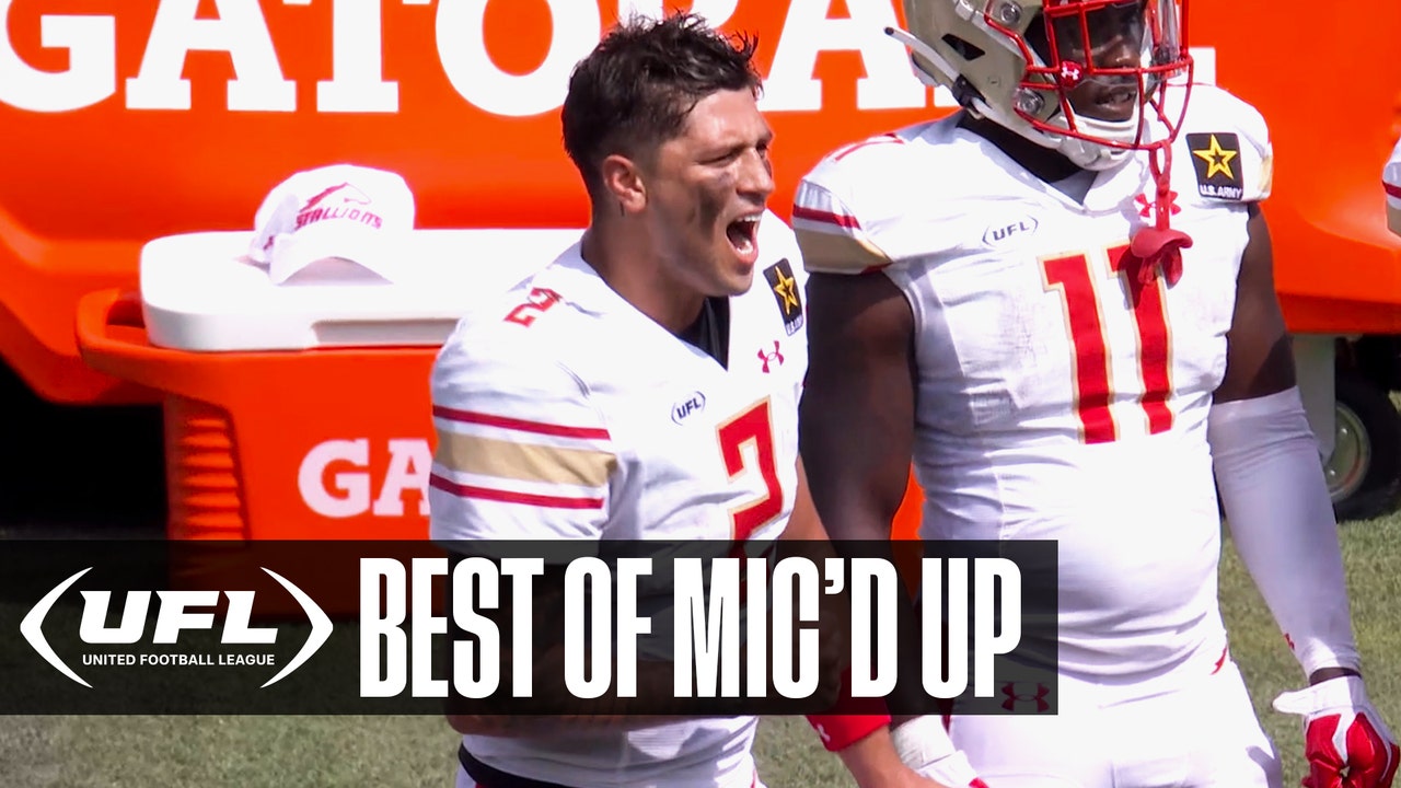 Best Mic'd Up Moments Of Week 1 | UFL | FOX Sports