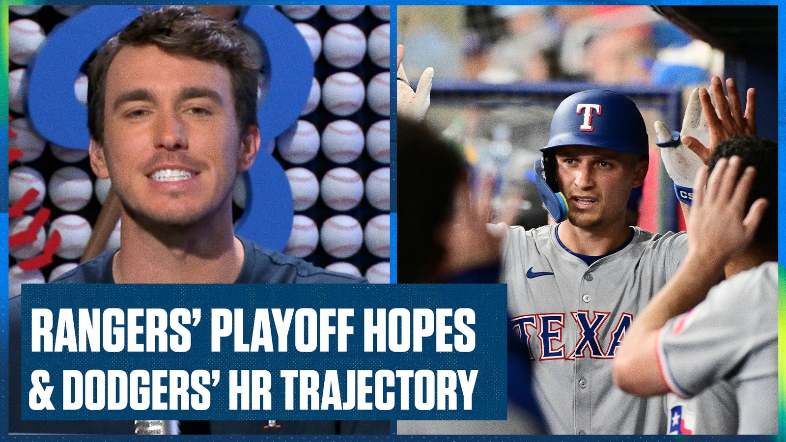 Will Dodgers break single season HR record? Will Rangers make playoffs?