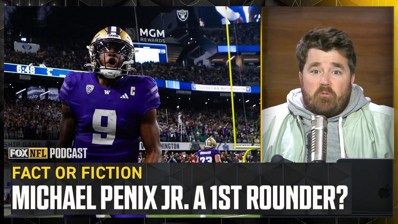 Fact or Fiction: Is Is Michael Penix Jr. a 1st-round pick in the NFL Draft? | NFL on FOX Pod