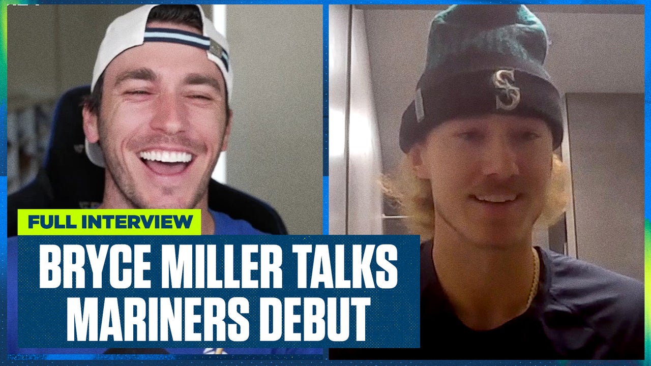 Seattle Mariners' Bryce Miller on Julio Rodríguez, his new splitter & more