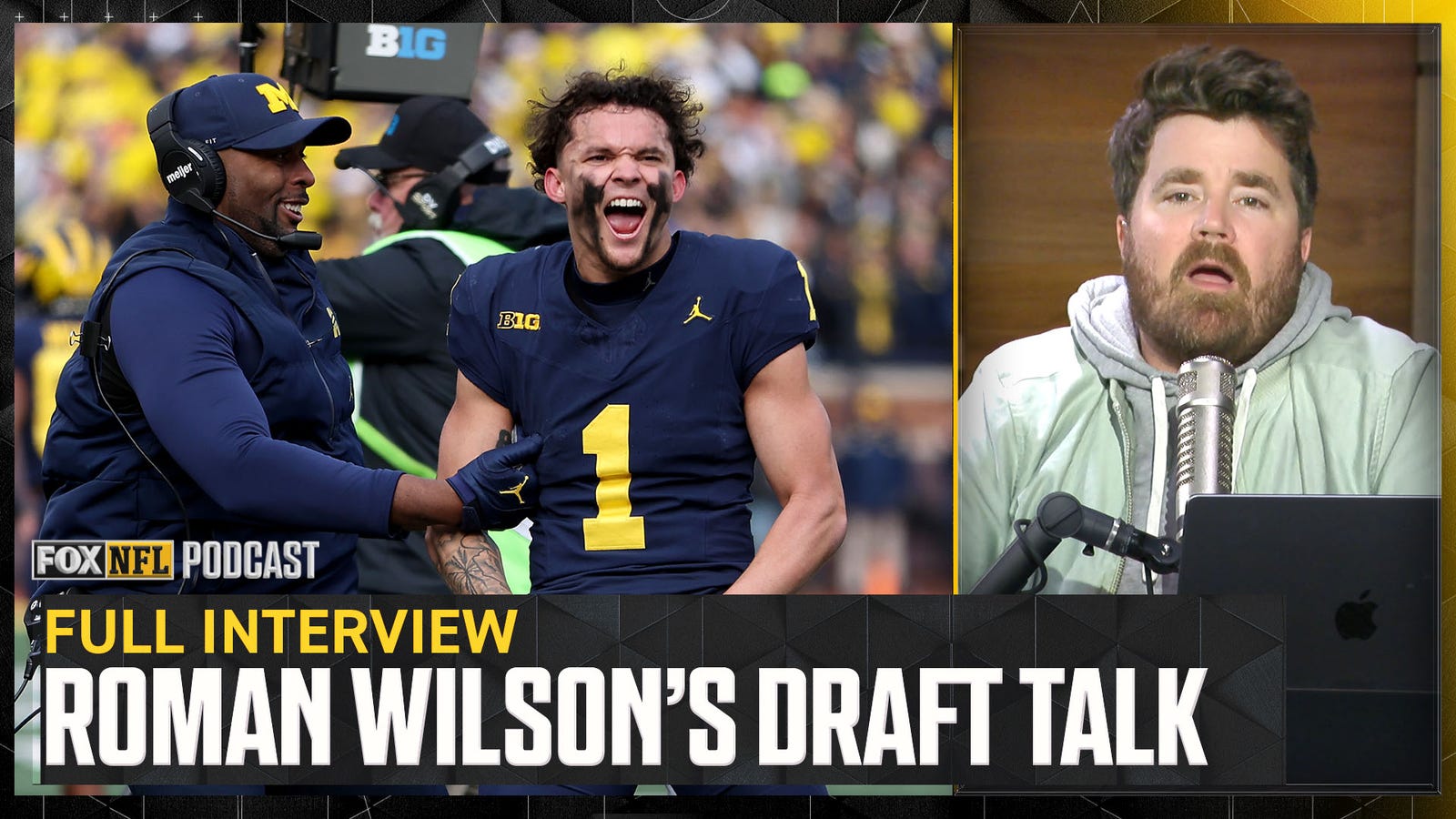 Draft Prospect Interviews: Michigan WR Roman Wilson 
