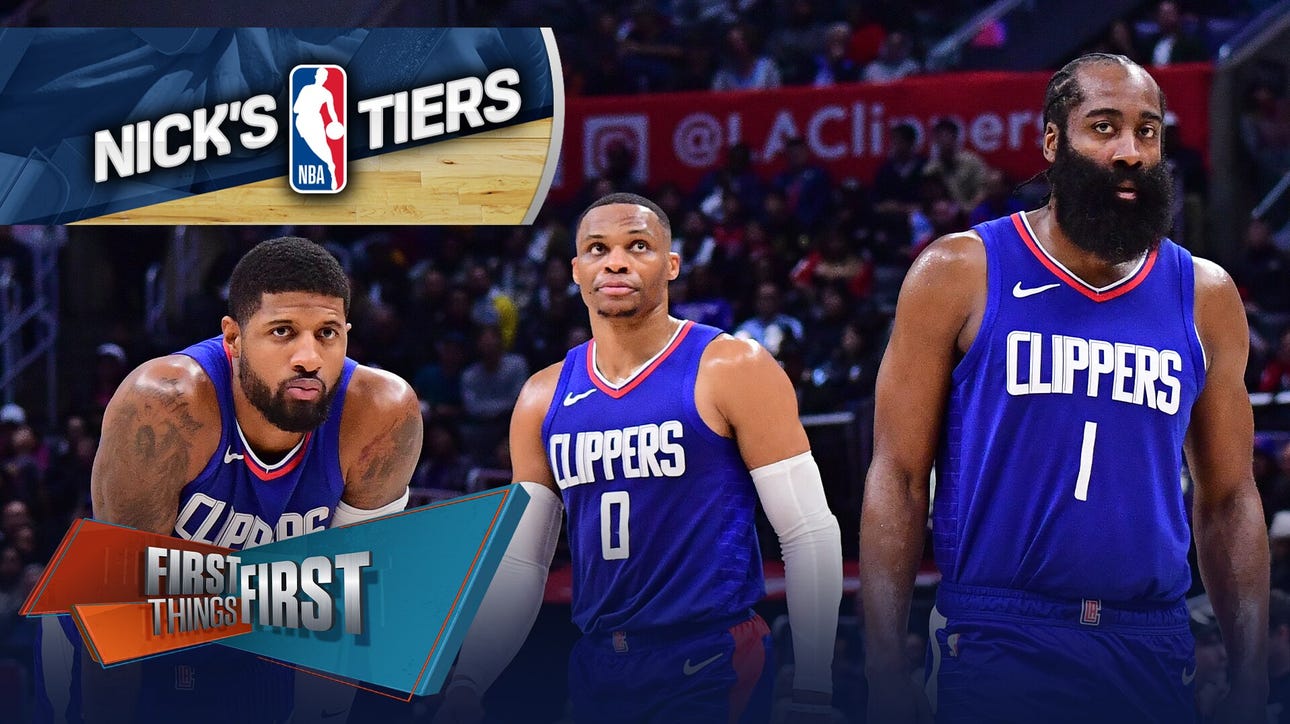 Clippers a crap shoot, Celtics & Sixers challenge Nuggets in Nick's NBA Tiers | First Things First