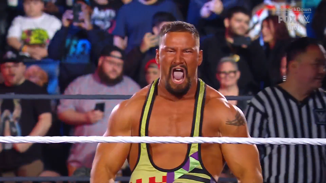 Bron Breakker new entrance, FULL MATCH vs. Cameron Grimes | WWE on FOX 