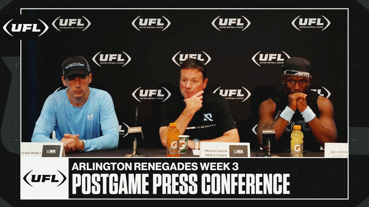 Arlington Renegades Week 3 Postgame Press Conference | United Football League