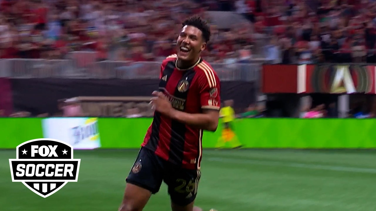 Daniel Rios and Caleb Wiley both score a goal within minutes of each other to give Atlanta a lead over Philadelphia