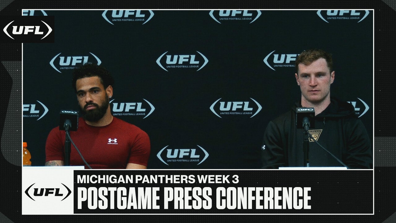 Michigan Panthers Week 3 Postgame Press Conference | United Football League