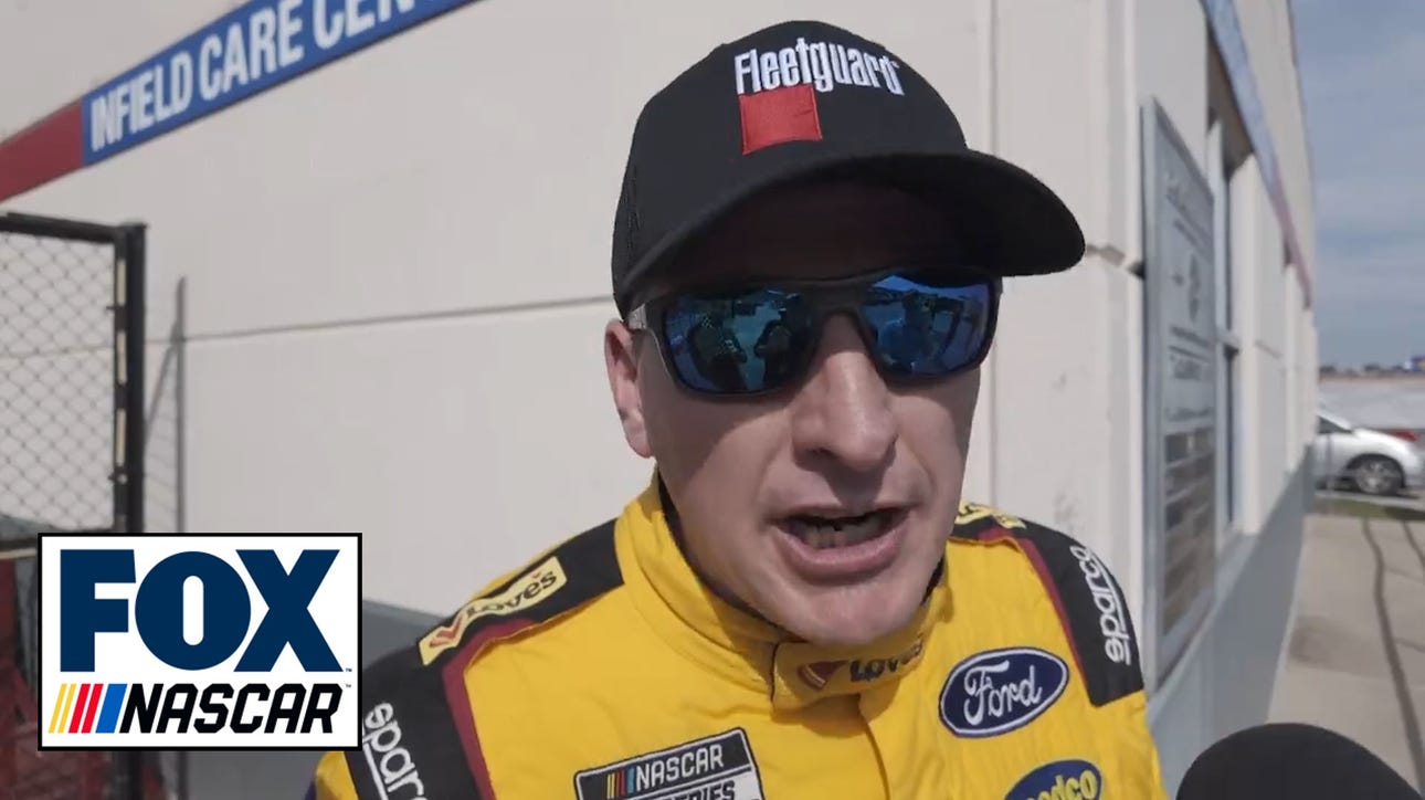Michael McDowell explains what happened with his accident at Texas