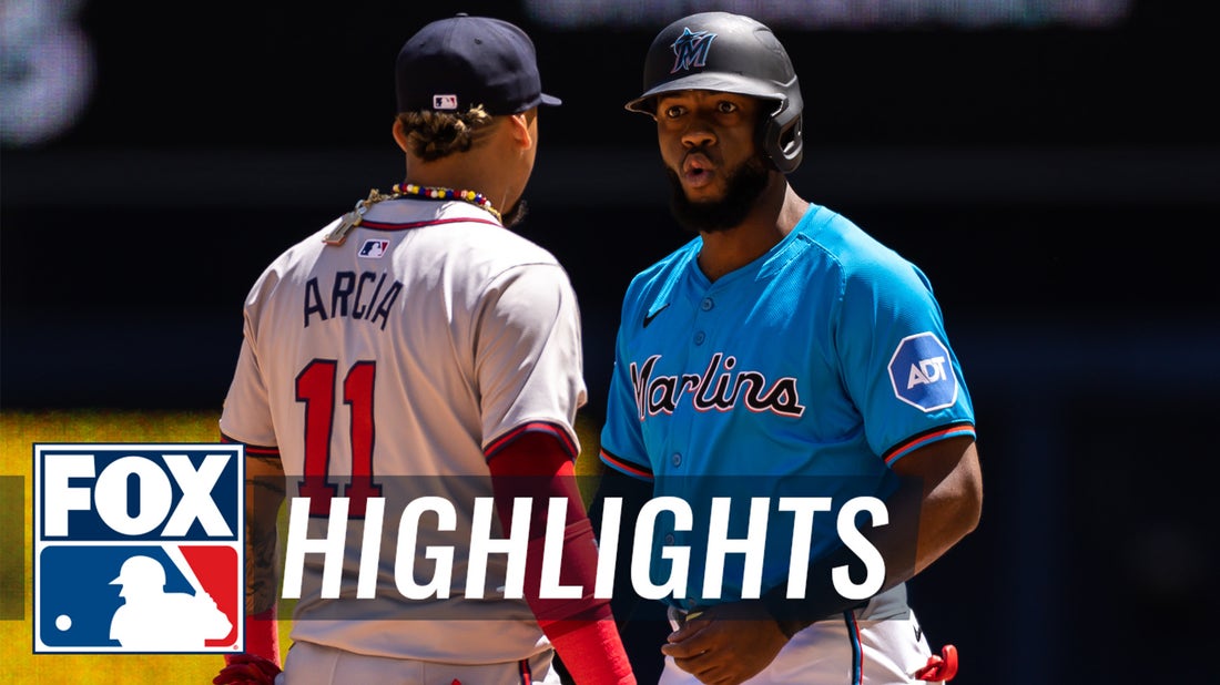 Braves vs. Marlins Highlights | MLB on FOX