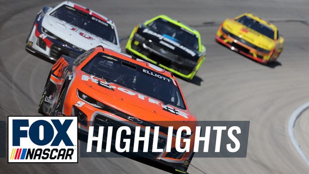 AutoTrader EchoPark Automotive 400 Highlights | NASCAR on FOX