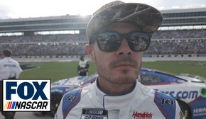 Kyle Larson explains what he felt when the wheel came off | NASCAR on FOX