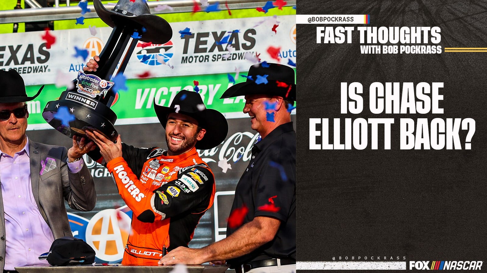 Is Chase Elliott back after snapping a 42-race winless streak at Texas?