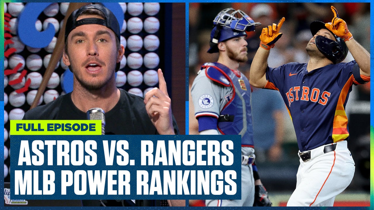 Houston Astros & Texas Rangers' rivalry, new No. 1 team for MLB Power Rankings & more