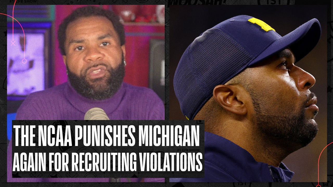 The NCAA punishes Michigan for more recruiting violations | No. 1 CFB Show