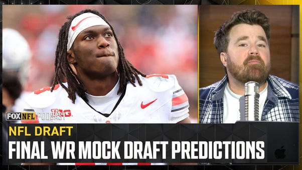 NFL Draft: FINAL WR predictions ft. Marvin Harrison Jr, Rome Odunze & Ladd McConkey | NFL on FOX Pod