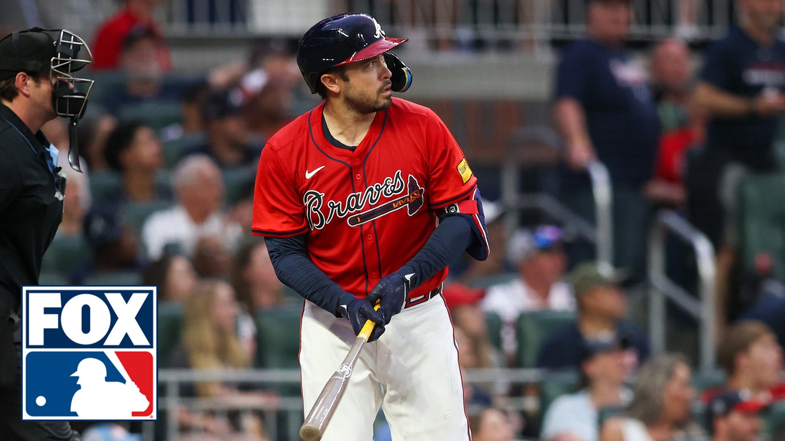 Braves' Travis d'Arnaud's THIRD homer of the night is a grand slam against the Rangers