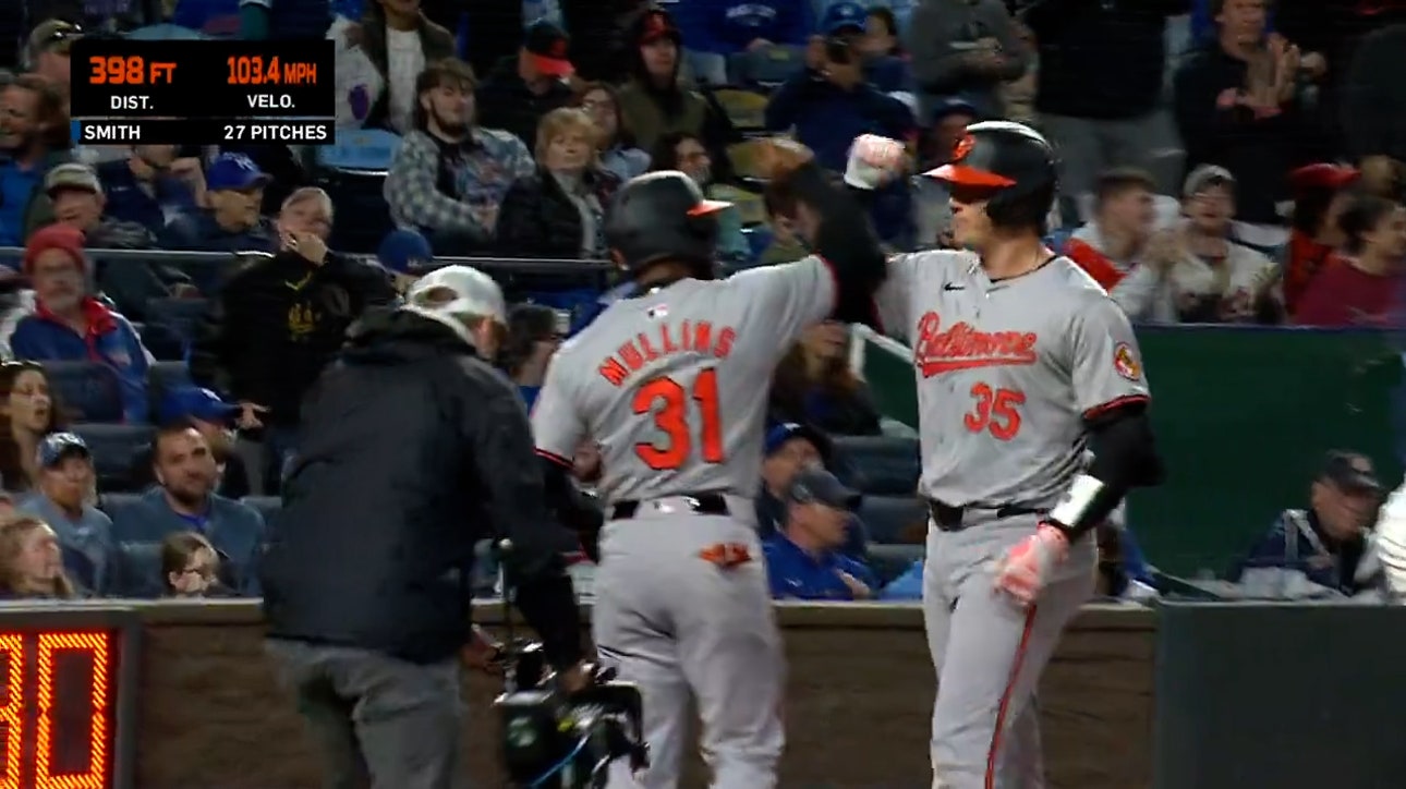Orioles' Adley Rutschman launches his first career grand slam against Royals