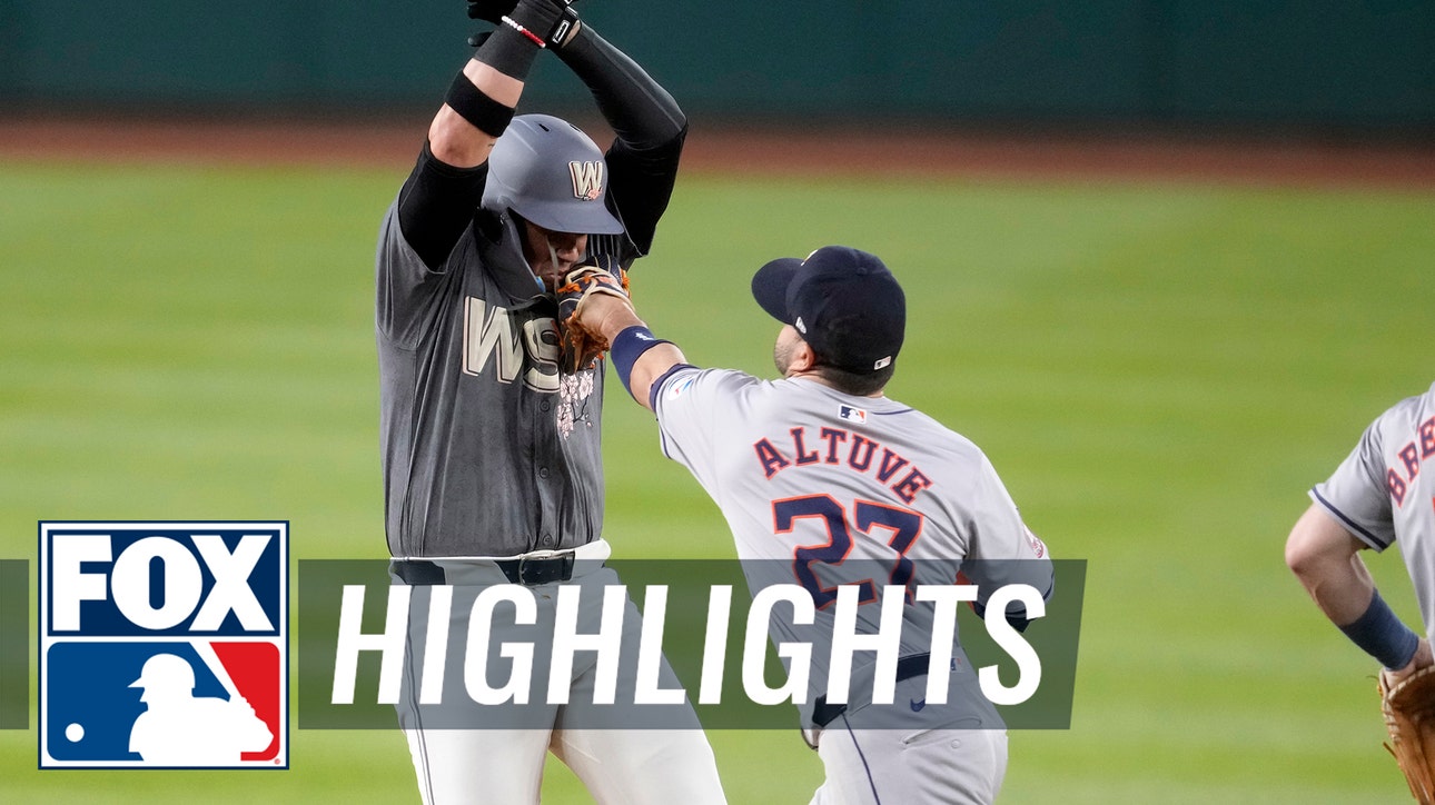 Houston Astros vs. Washington Nationals Highlights | MLB on FOX