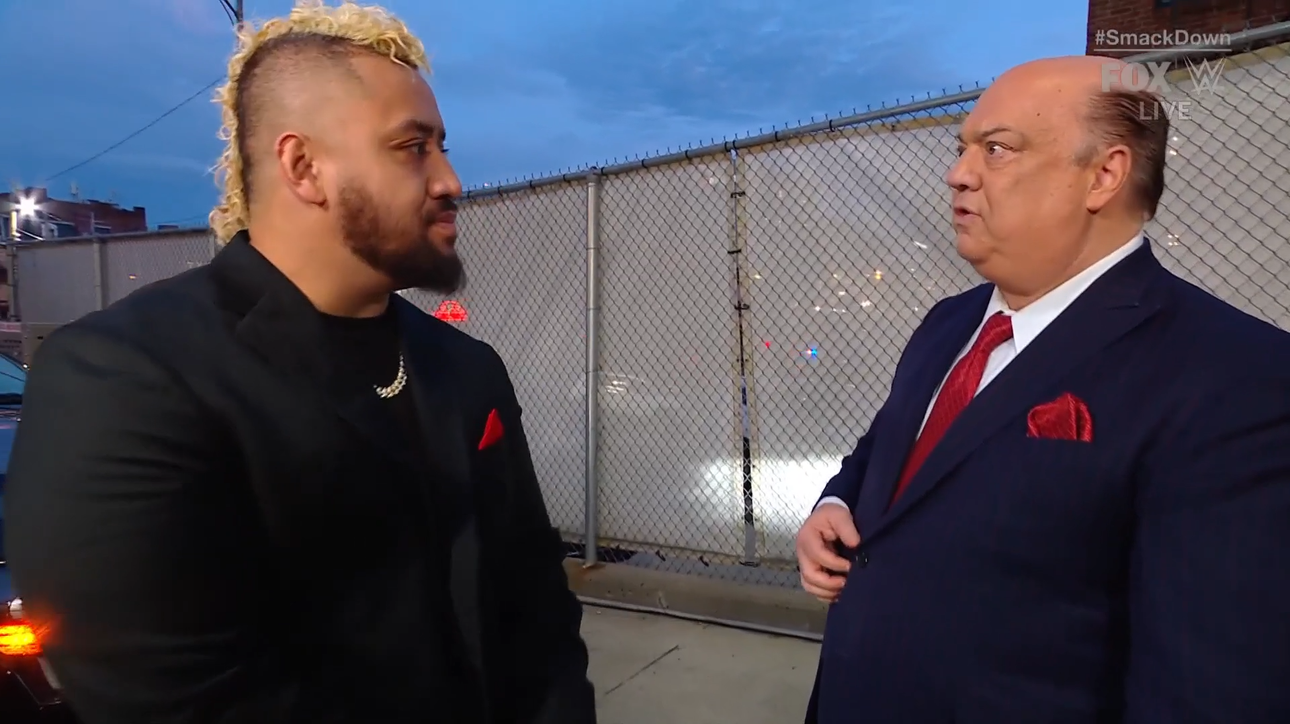 Solo Sikoa introduces Paul Heyman to the newest member of The Bloodline | WWE on FOX 