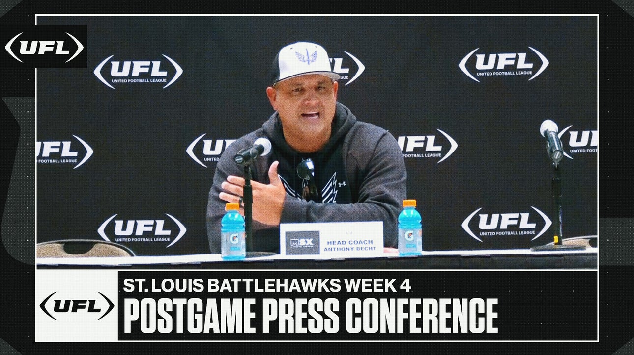 St. Louis Battlehawks Week 4 postgame presser | UFL