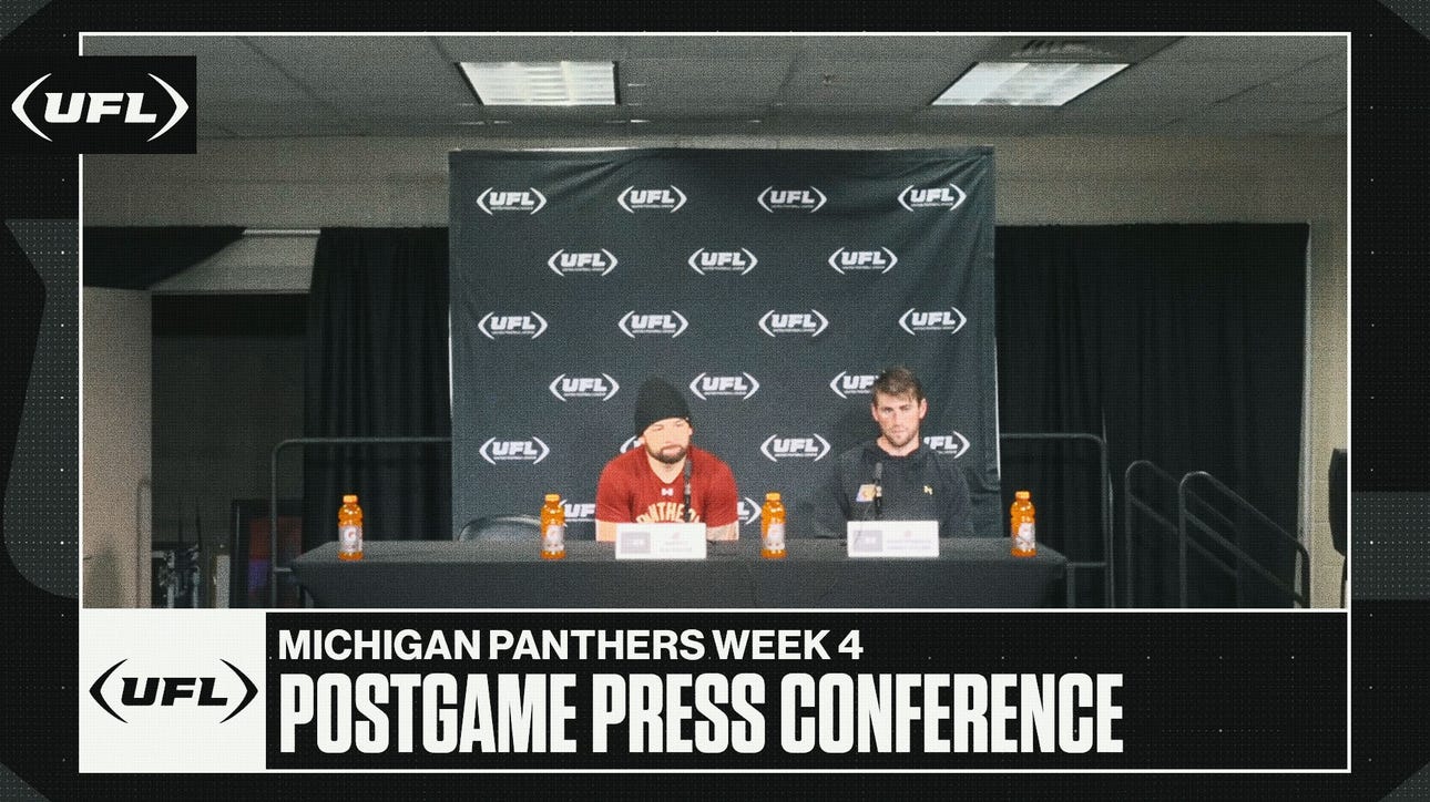 Michigan Panthers Week 4 postgame presser | UFL