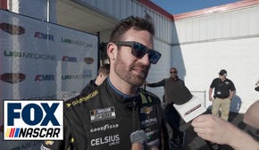 Corey LaJoie explains what happened when he flipped on the final lap at Talladega | NASCAR on FOX