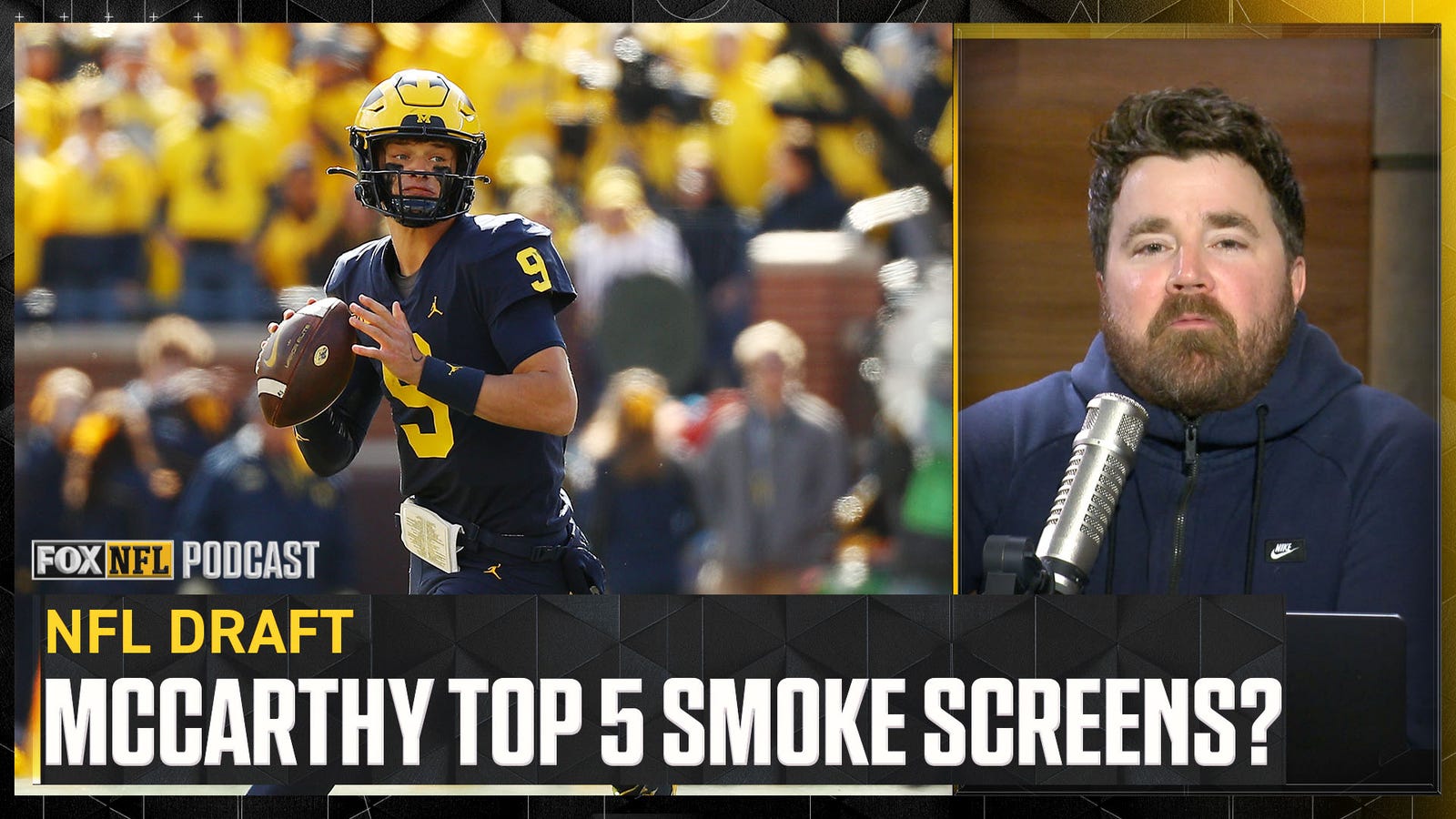 Is J.J. McCarthy going top five a smoke screen for other NFL teams?