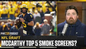 Is J.J. McCarthy going top five a SMOKE SCREEN for other NFL teams? | NFL on FOX Pod