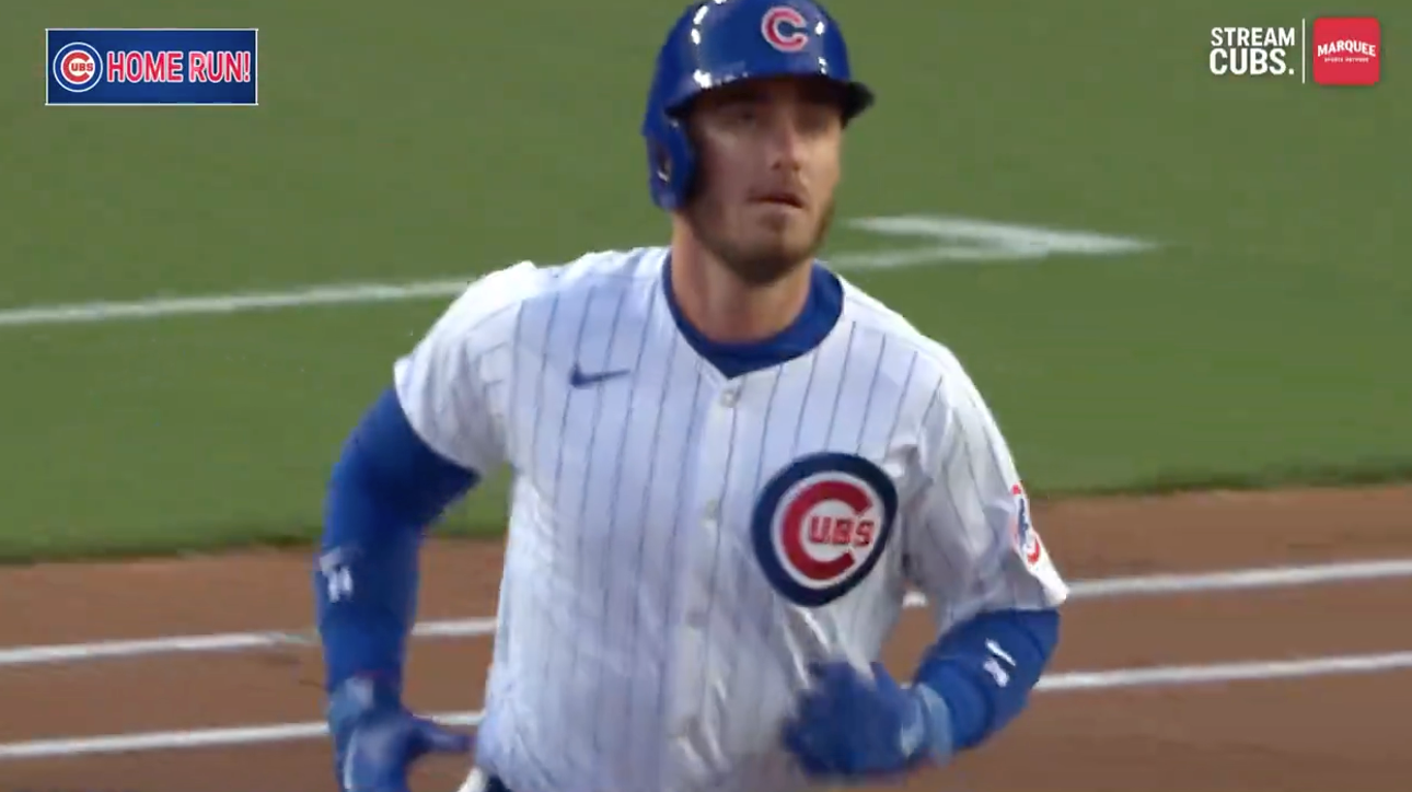 Cody Bellinger hits a two-run HOMER to give the Cubs an early lead over the Astros
