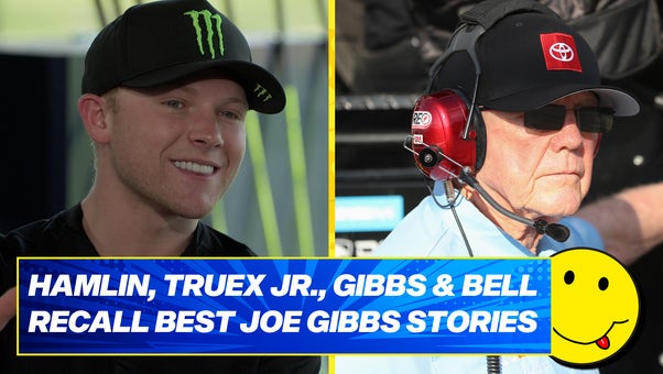JGR Drivers Hamlin, Truex Jr., Gibbs & Bell recall the times they were CHEWED OUT by Joe Gibbs
