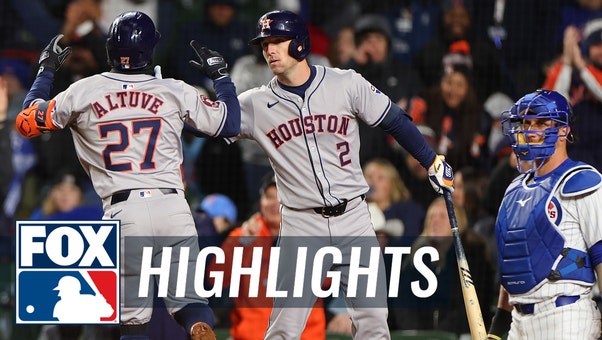 Astros vs. Cubs Highlights | MLB on FOX 