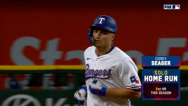 Davis Wendzel and Corey Seager go back-to-back in the ninth to bring the Rangers within five of the Reds