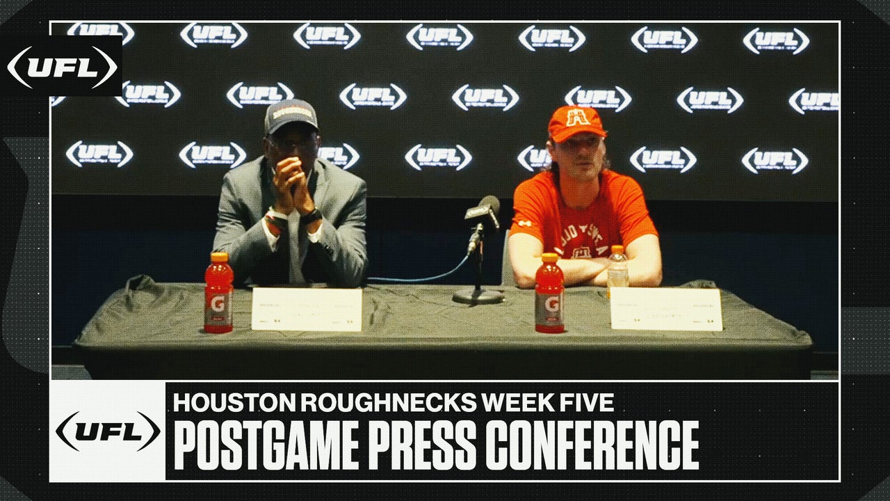 Football Houston Roughnecks Week 5 Postgame Press Conference | United Football League