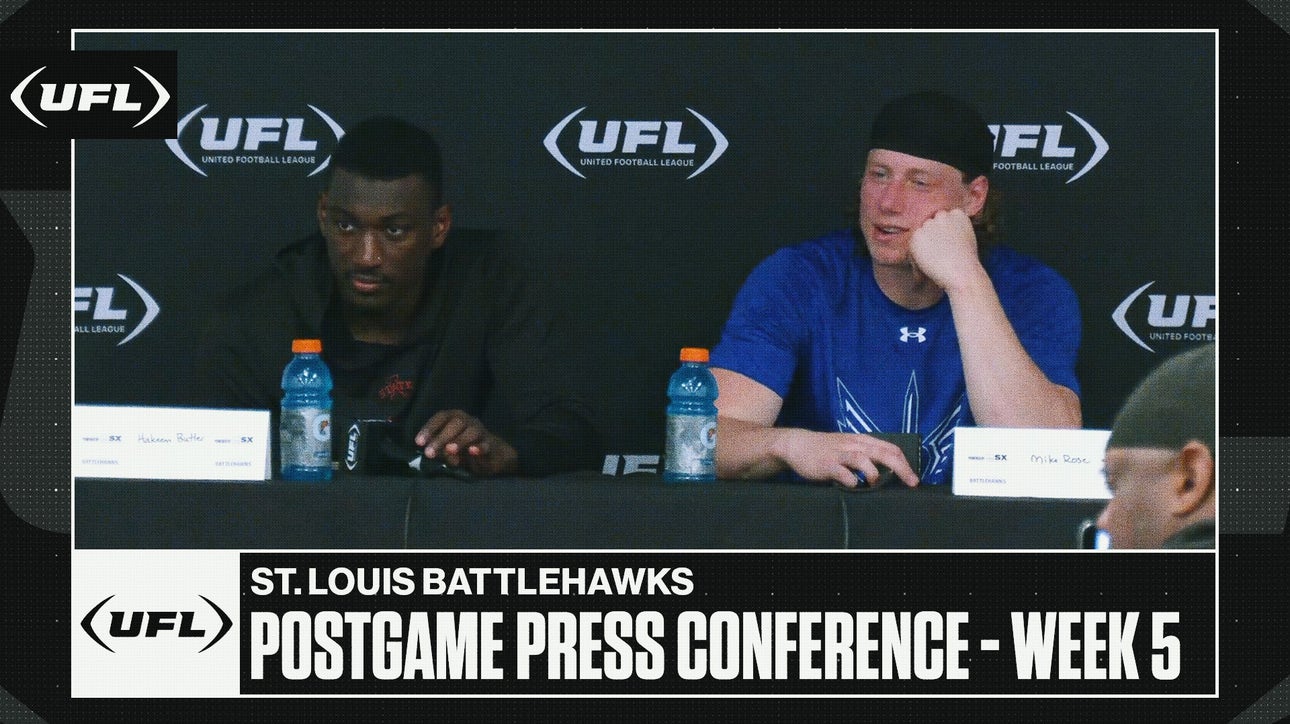 St. Louis Battlehawks Week 5 Postgame Press Conference | United Football League