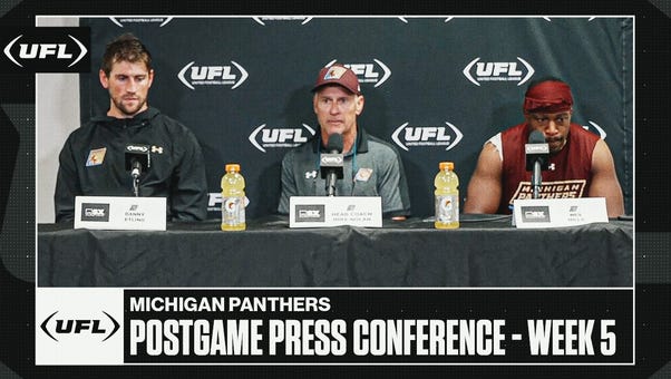 Michigan Panthers Week 5 postgame press conference | United Football League