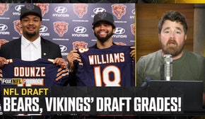 Grading the Chicago Bears, Minnesota Vikings' NFL Draft picks | NFL on FOX Pod